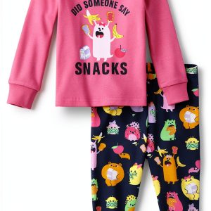 Did Someone Say Snacks Pajamas Children’s Place-0