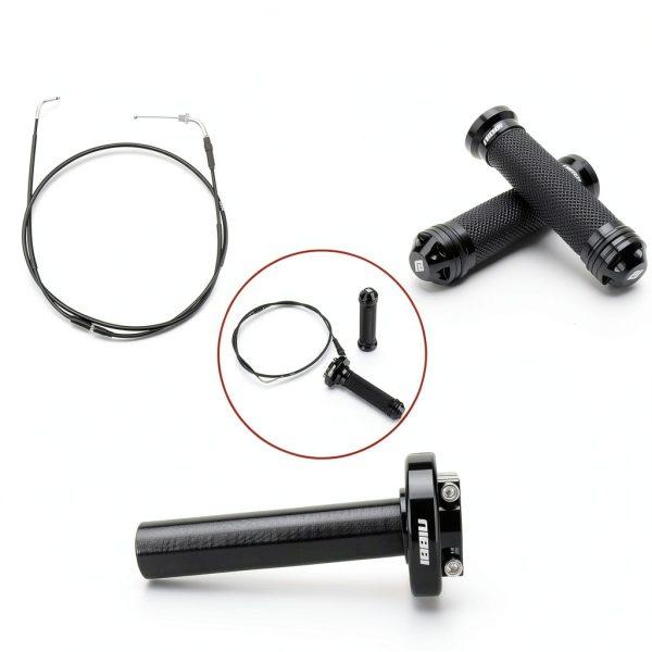 NIBBI Racing Stainless Steel Throttle Assembly Set-4