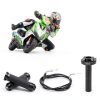 NIBBI Racing Stainless Steel Throttle Assembly Set-6