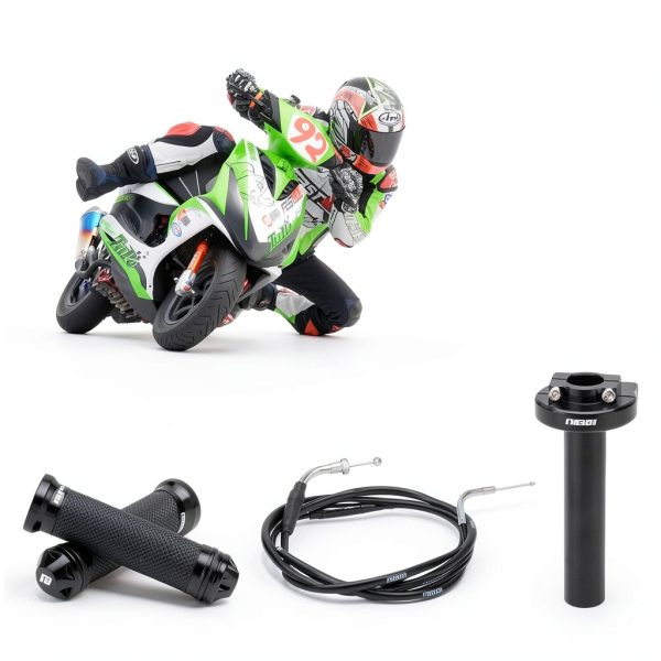 NIBBI Racing Stainless Steel Throttle Assembly Set-6