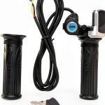 Espusta ABS Motorcycle Throttle Black Key Lock-0