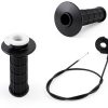 Figpade Motorcycle Throttle Cable Kit Aluminum PVC-1