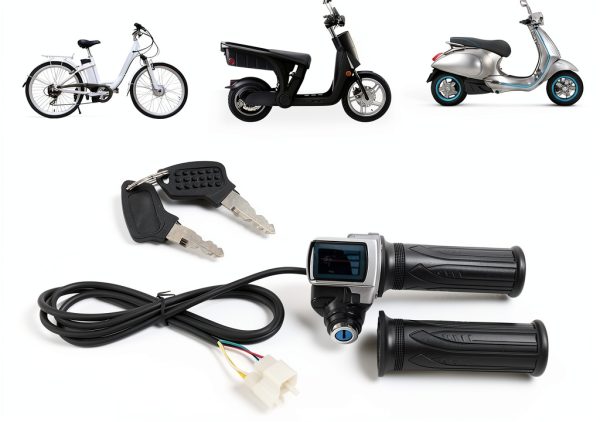 Espusta ABS Motorcycle Throttle Black Key Lock-1
