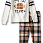 Children's Place Unisex Cotton Pajama Set Tis The Season-0