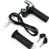 Espusta ABS Motorcycle Throttle Black Key Lock-3