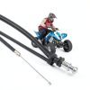 QAZAKY Throttle Handle Alloy Steel Black for ATVs-3