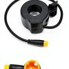 Haosie Thumb Throttle 130X Waterproof Metal Design-3