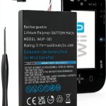 Wii U Battery by Pickle Power 6600mAh Long Lasting-0