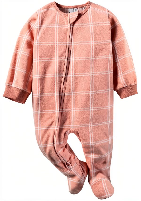 Gerber Baby Girls Blanket Sleepers Soft Footed Pajamas Pink-2