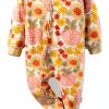 Gerber Baby Girls Blanket Sleepers Soft Footed Pajamas Pink-1
