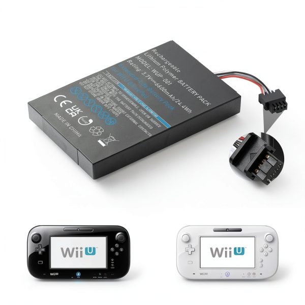 Wii U Battery by Pickle Power 6600mAh Long Lasting-2