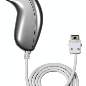 NC Wii Remote Nunchuk Replacement White 3-Axis Motion Sensor-0