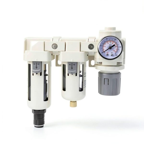 GDLIN Air Pressure Regulator 3/8 NPT Auto Drain & Bowl-3