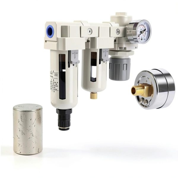 GDLIN Air Pressure Regulator 3/8 NPT Auto Drain & Bowl-2
