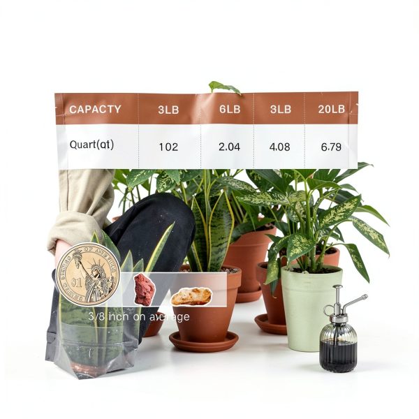 NUPICK 3lb Mix Horticultural Lava Rocks for Succulents, Cactus, Bonsai-5